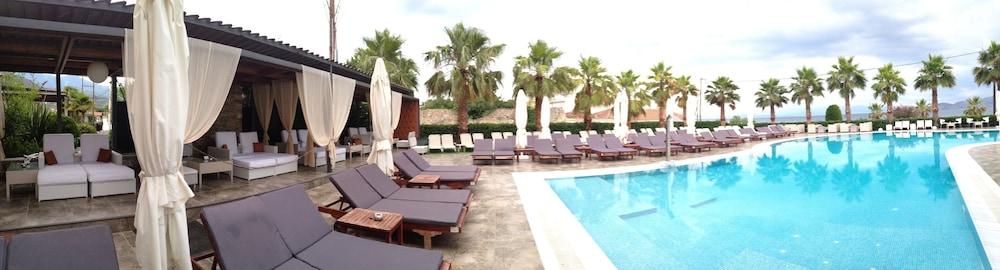 Valis Resort Hotel Volos Exterior photo The pool at the hotel