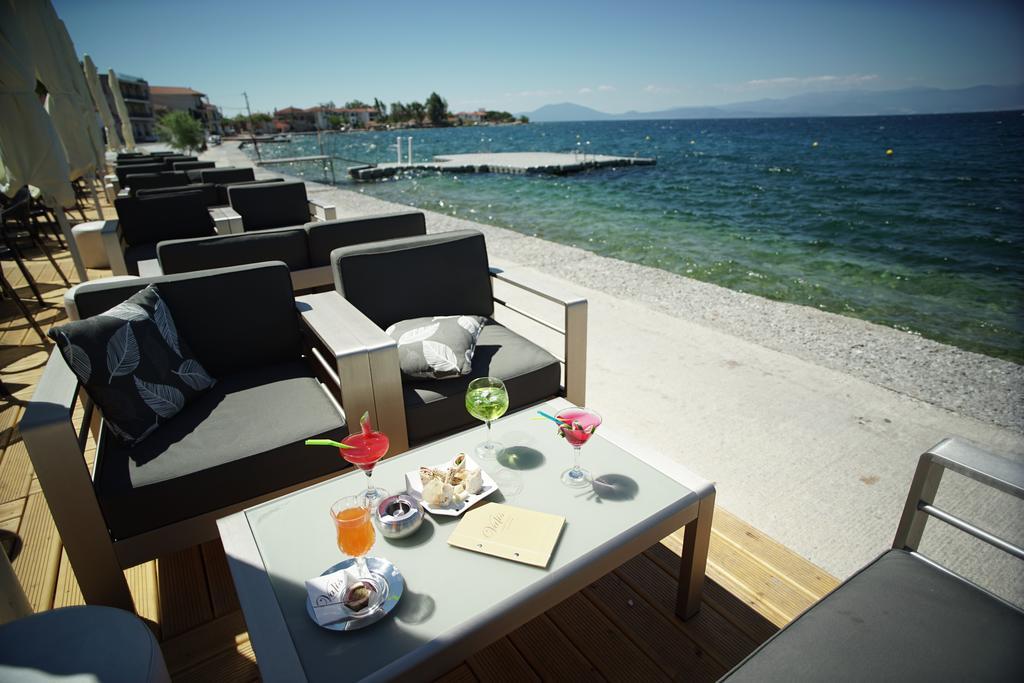 Valis Resort Hotel Volos Exterior photo Beach bar in Ohrid